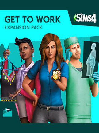 Buy DLC - The Sims 4: Get to Work - DLC (EA App)