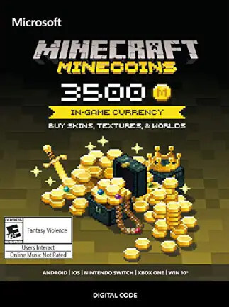 Buy Game Points - 3,500 Minecoins - Minecraft (Microsoft Store)
