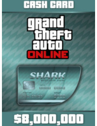 Buy Game Points - 8,000,000 - Megalodon Shark Cash: GTA V Online (Rockstar)