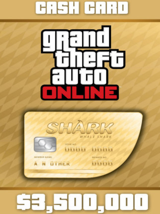 Buy Game Points - 3,500,000 PC - Whale Shark Cash: GTA V Online (Rockstar)