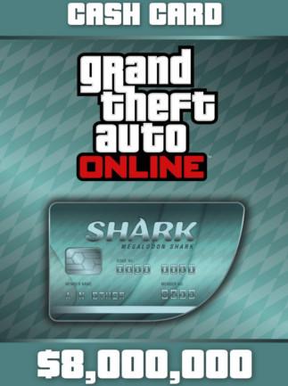 Buy Game Points - 8,000,000 PC - Megalodon Shark Cash: GTA V Online (Rockstar)