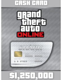 Buy Game Points - 1,250,000 PC - Great White Shark Cash: GTA V Online (Rockstar)