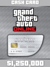 Buy Game Points - 1,250,000 PC - Great White Shark Cash: GTA V Online (Rockstar)