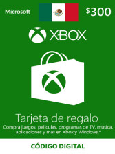 Buy Game Gift Card - 300 MXN - Xbox Live Credit (Xbox Live)