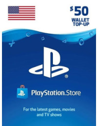 Buy Game Gift Card - 50 USD - PS Network Credit (PSN)