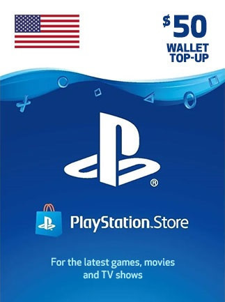 Buy Game Gift Card - 50 USD - PS Network Credit (PSN)