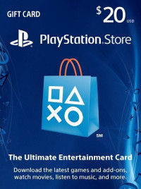 Buy Game Gift Card - 20 USD - PS Network Credit (PSN)
