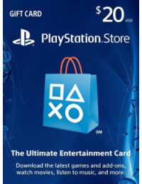 Buy Game Gift Card - 20 USD - PS Network Credit (PSN)