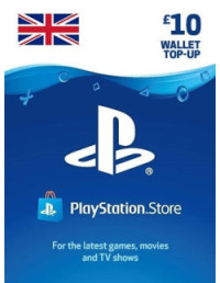 Buy Game Gift Card - 10 GBP - PS Network Credit (PSN)