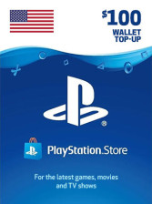 Buy Game Gift Card - 100 USD - PS Network Credit (PSN)