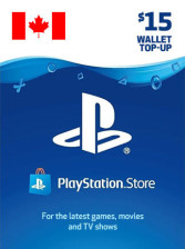 Buy Game Gift Card - 15 CAD - PS Network Credit (PSN)