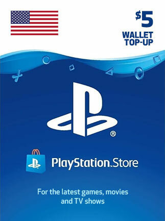 Buy Game Gift Card - 5 USD - PS Network Credit (PSN)