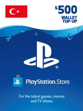 Buy Game Gift Card - 500 TRY - PS Network Credit (PSN)