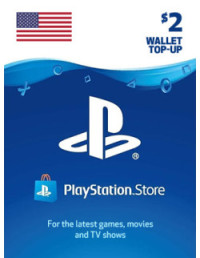 Buy Game Gift Card - 2 USD - PS Network Credit (PSN)