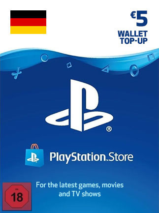 Buy Game Gift Card - 5 EUR - PS Network Credit (PSN)