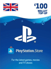 Buy Game Gift Card - 100 GBP - PS Network Credit (PSN)