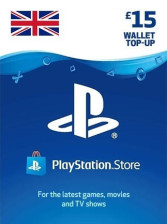 Buy Game Gift Card - 15 GBP - PS Network Credit (PSN)