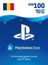 Buy Game Gift Card - 100 RON - PS Network Credit (PSN)