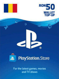 Buy Game Gift Card - 50 RON - PS Network Credit (PSN)