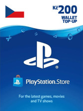 Buy Game Gift Card - 200 CZK - PS Network Credit (PSN)