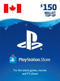 Buy Game Gift Card - 150 CAD - PS Network Credit (PSN)