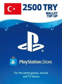Buy Game Gift Card - 2,500 TRY - PS Network Credit (PSN)
