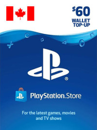 Buy Game Gift Card - 60 CAD - PS Network Credit (PSN)