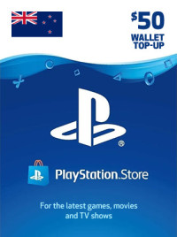 Buy Game Gift Card - 50 NZD - PS Network Credit (PSN)