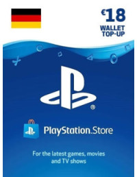 Buy Game Gift Card - 18 EUR - PS Network Credit (PSN)