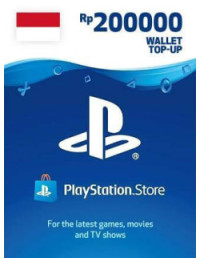 Buy Game Gift Card - 200,000 IDR - PS Network Credit (PSN)