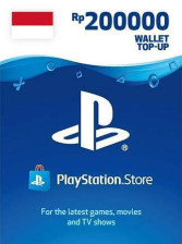 Buy Game Gift Card - 200,000 IDR - PS Network Credit (PSN)