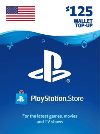 Buy Game Gift Card - 125 USD - PS Network Credit (PSN)