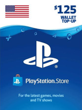 Buy Game Gift Card - 125 USD - PS Network Credit (PSN)