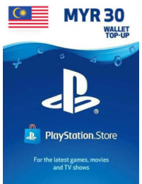 Buy Game Gift Card - 30 MYR - PS Network Credit (PSN)