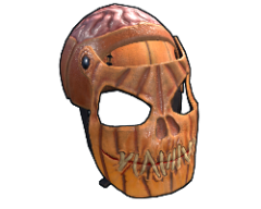 Evil Pumpkin Facemask