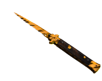 ★ Stiletto Knife | Tiger Tooth (Factory New)