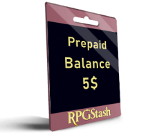 Prepaid Balance 5$