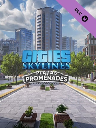 Cities: Skylines - Plazas & Promenades - DLC (Steam)