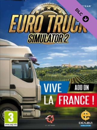 Euro Truck Simulator 2: Vive la France! - DLC (Steam)