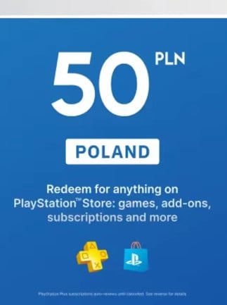 50 PLN - Playstation Gift Card (PSN)