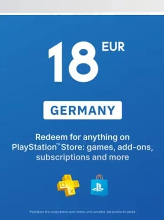 18 EUR - Playstation Gift Card (PSN)
