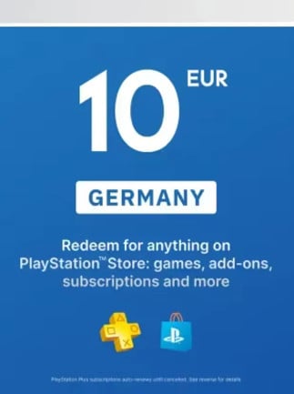 10 EUR - Playstation Gift Card (PSN)