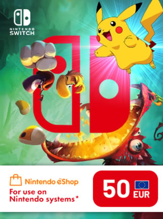 Buy 50 EUR - Nintendo eShop Gift Card Nintendo Switch Europe Key