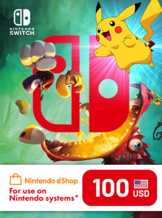 Buy 100 USD - Nintendo eShop Gift Card Nintendo Switch USA Key
