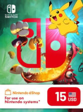 Buy 15 USD - Nintendo eShop Gift Card Nintendo Switch USA Key