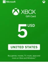 Buy 5 USD - Xbox Live Gift Card Xbox Live USA Key