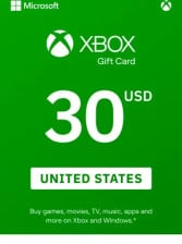 Buy 30 USD - Xbox Live Gift Card Xbox Live USA Key
