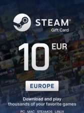 Buy 10 EUR - Steam Gift Card Steam Europe Key