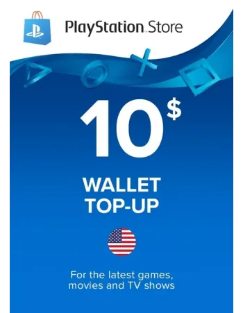 10 USD - PS Network Credit (PSN)